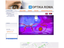 Tablet Screenshot of optikaroma.rs